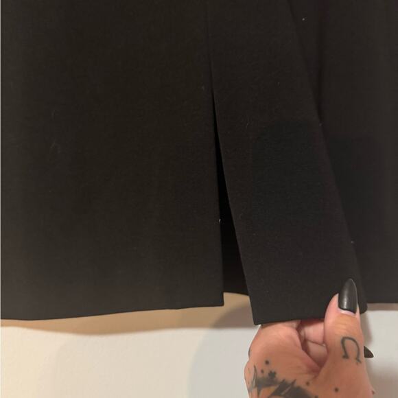 MM Lafleur The Greenpoint Front Slit Skirt in Black size 16 - Picture 3 of 6